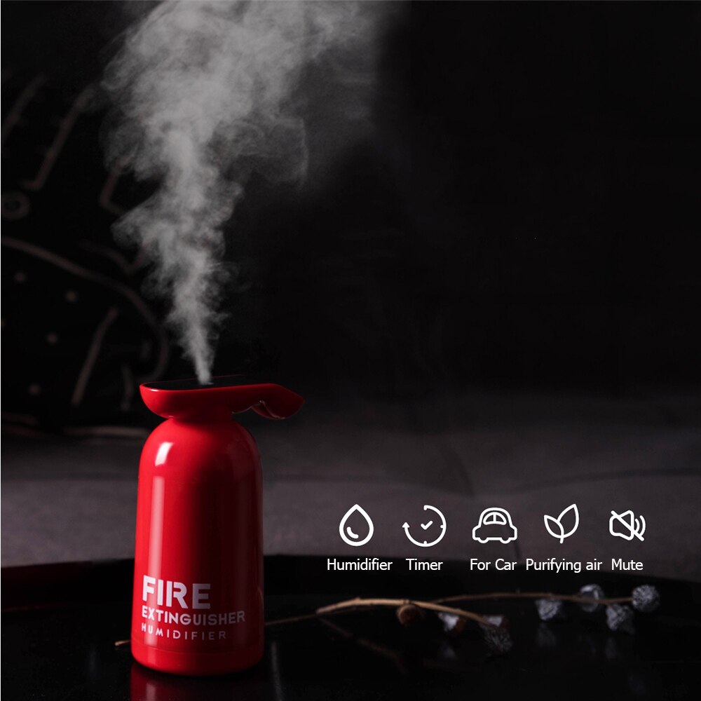 Usb Mist Machine Creatieve Brandblusser Luchtbevochtiger Usb Mist M... – Vicedeal