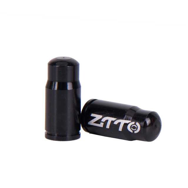 Ztto 2 Stuks Road Mtb Bike Presta Valve Caps Bedekt Protector Stofdicht Fiets Presta Ventiel Cap Voor Tubeless Ventiel: black 2pcs