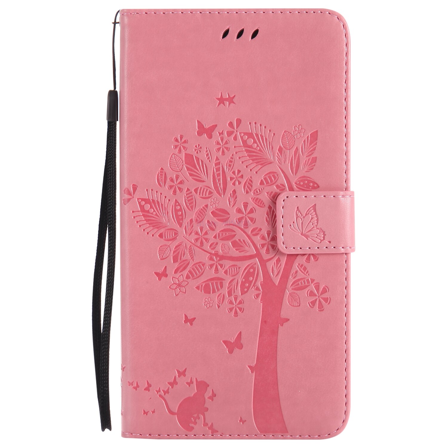 Coque voor lg  k10 k 10 lte lgk 10 k410 flip wallet leren telefoonhoesje voor lgk 430 k420n k430 k430ds k 420n k 430 k 430ds capa: Roze