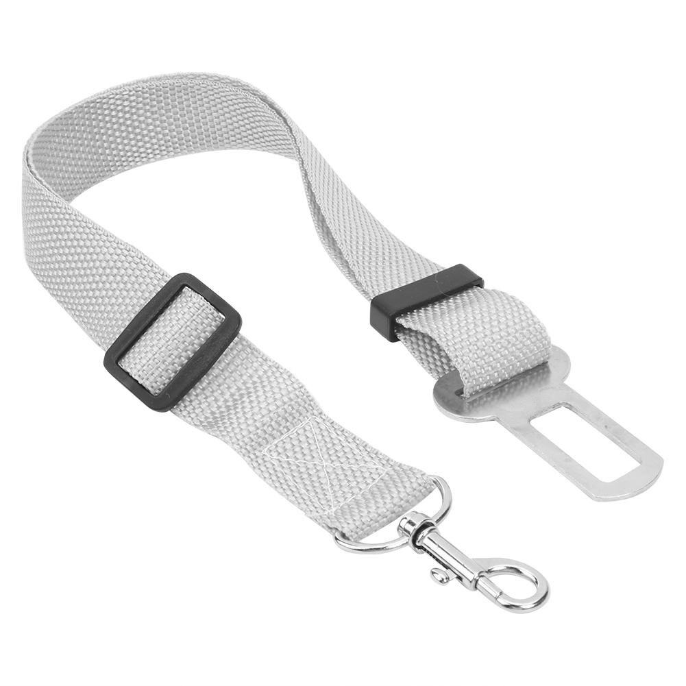 Heldere Halsband Kat Leash Pet Autogordel Verstelbare Hond Harnas Lead Leash Voor Small Medium Hond Accessoires Huisdier product: 01 Grey