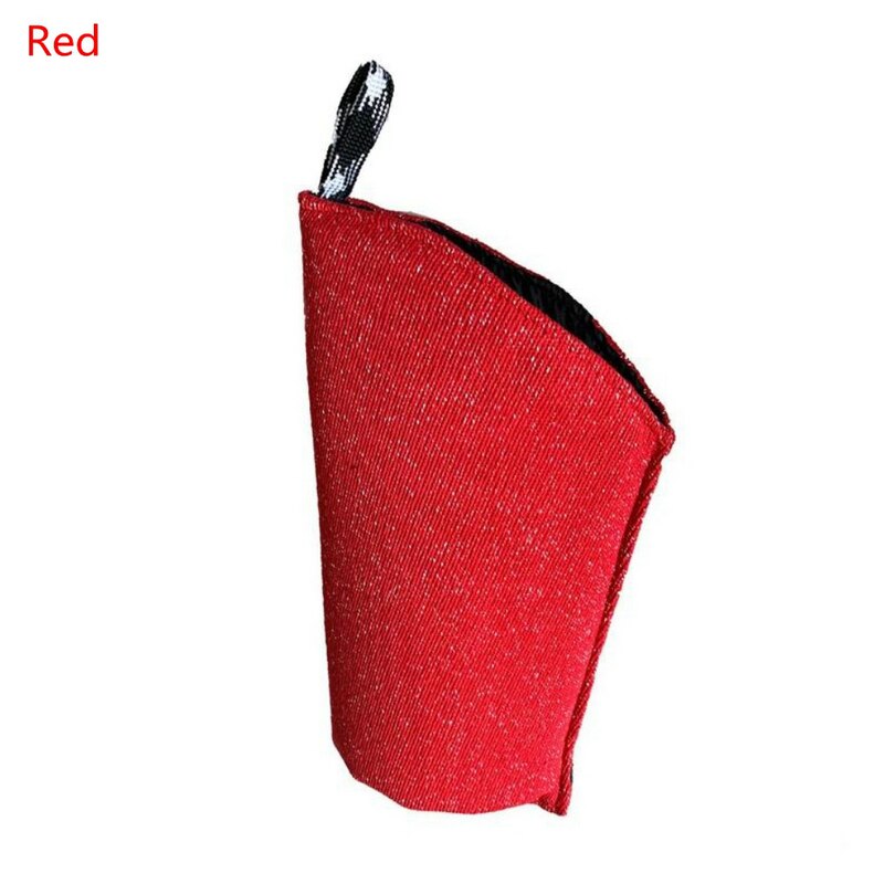 45CMX25CM Dog Training Bite Sleeves Pet Training Arm Protection Sleeve Burlap Arm Protive Sleeves Young Dogs Training Supplies: Red