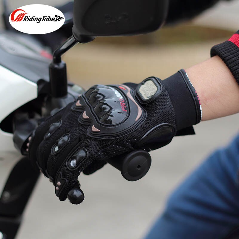 Motorcycle Racing Volledige Vinger Handschoenen mannen Touch Screen Motorbike Handschoen Moto Beschermende Gear Handschoen