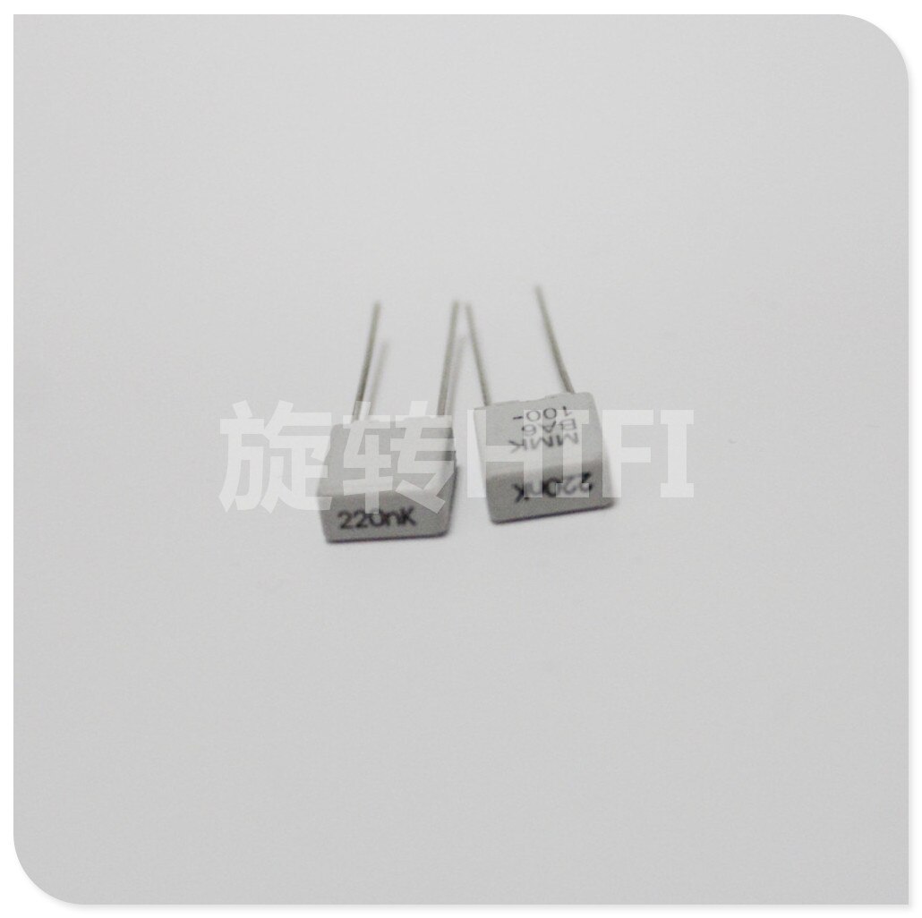 Kemet Evox MMK5 P5mm Koppeling Film Capaciteit 220NF 330NF 390NF 470NF 560NF 1 Uf 2.2 Uf 63V 100V 250V 400V 0.22 Uf 0.33 Uf 0.47 Uf: 220NF 100V