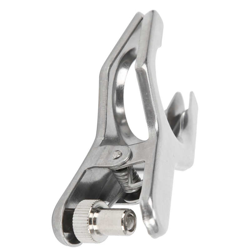 Spherical Joint Clamp Stainless Steel Spherical Pinch Clamp for Industry for Laboratory Tool for Scientific Research