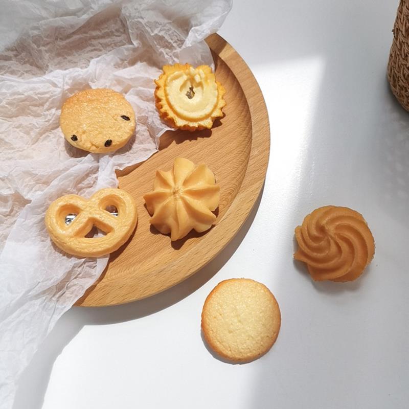 Artificial Cookie Faux Cookie Model Home Simulation Biscuit Food Dessert Baking Kitchen Decoration Table Window Props