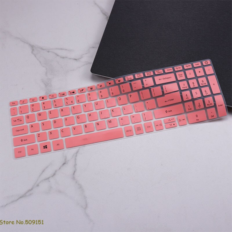 Dla Acer Aspire 7 A715-74G 2020 A715 74G 2020 a715-74g-5017 15.6 cal silikonowy Notebook Laptop klawiatura Protector skóry pokrywa