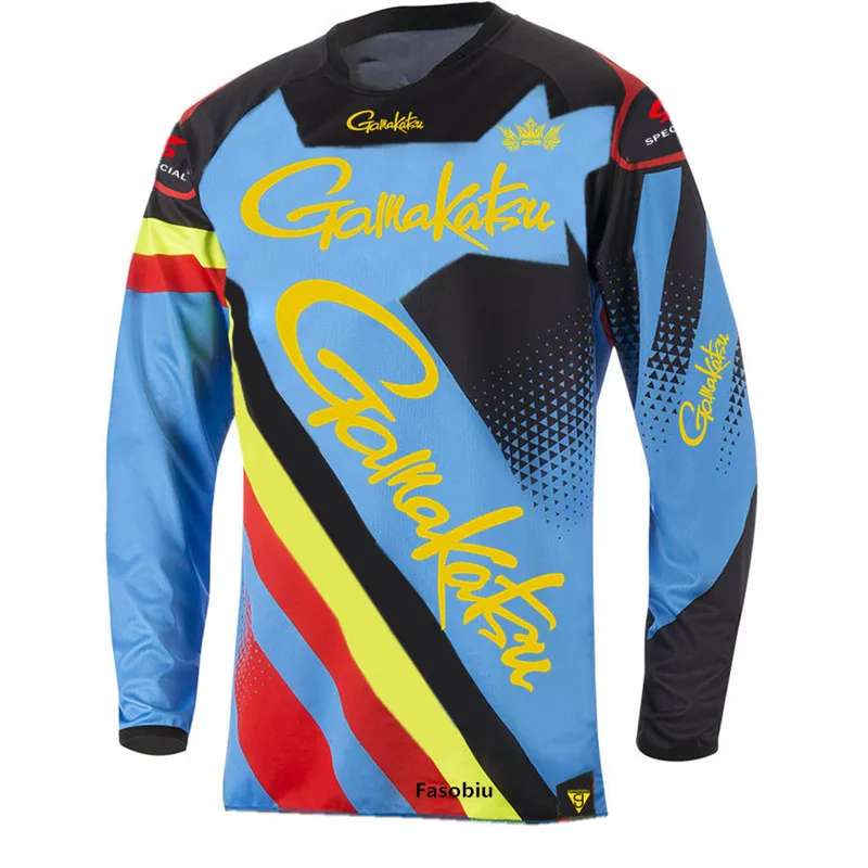 Verão nova camisa de pesca de manga longa roupas de pesca de secagem rápida anti-uv protetor solar roupas de pesca: S / Laranja