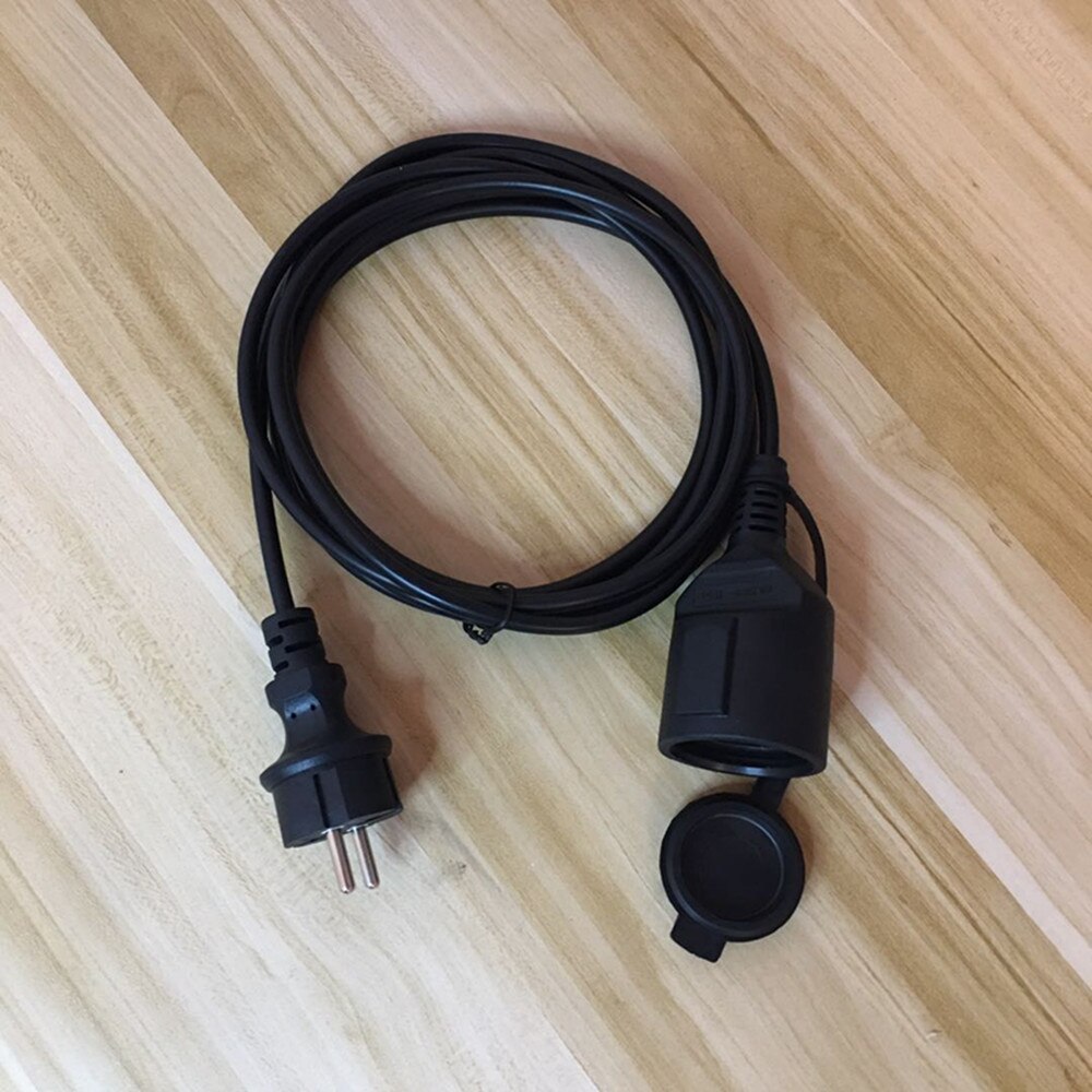 3M EU European Power Extension Cord,Germany Male to Female Power Extension Wire for PC Computer PDU UPS