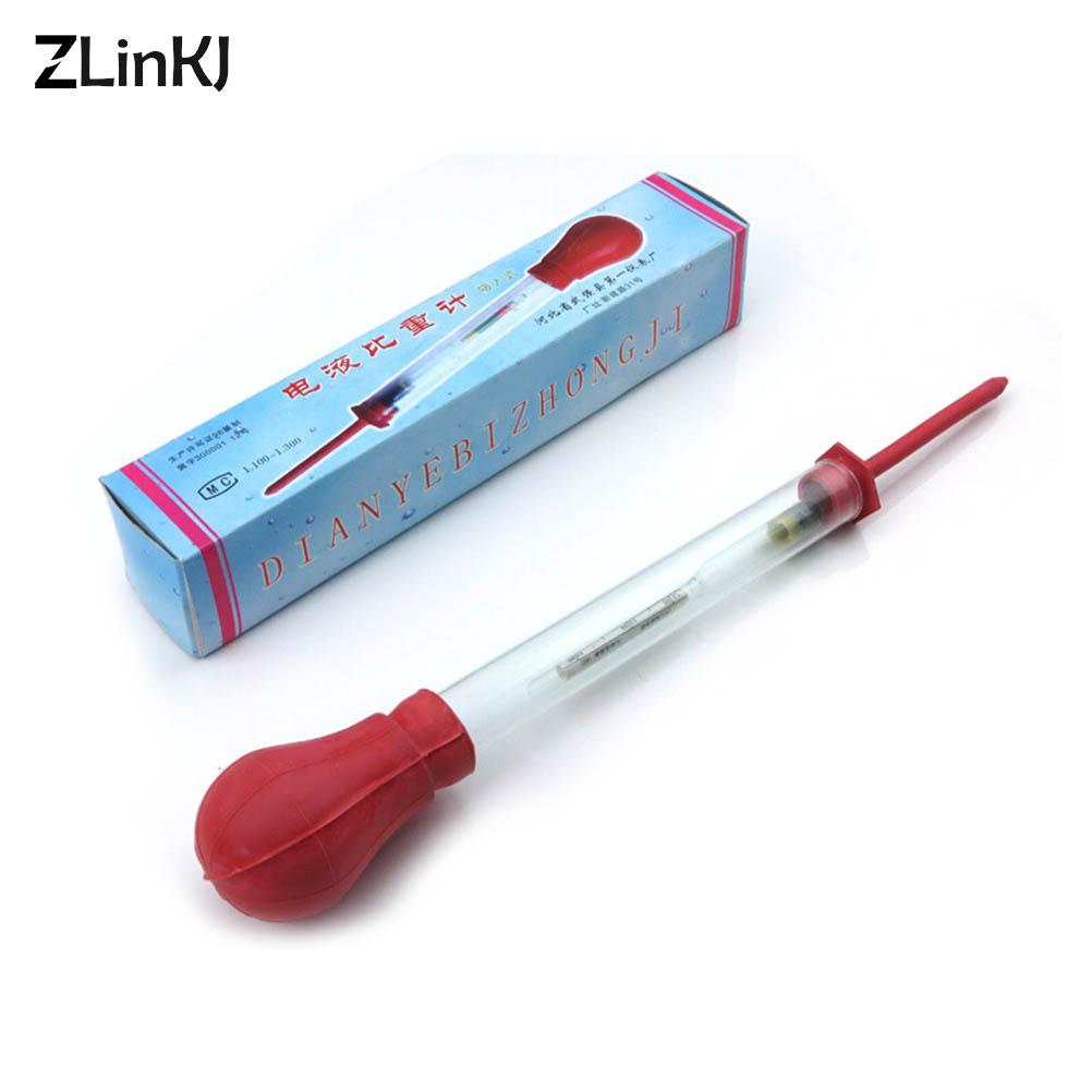 Medidor de densidad eléctrico de batería, hidrómetro de succión de gravidez eléctrica, probador de batería, electrolito ácido, inundado por plomo