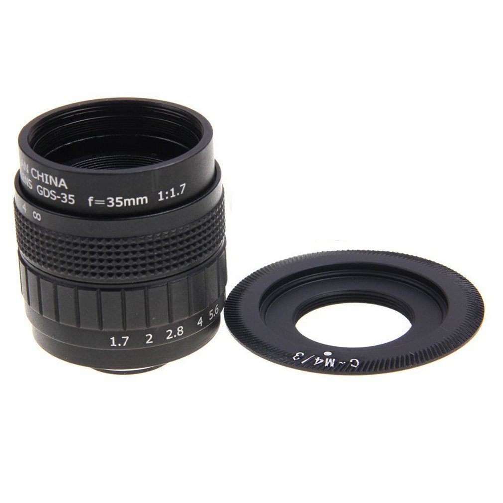 35mm F1.7 CCTV TV Movie lens+C Mount+Macro ring For Sony E Mount Nex-5T Nex-F3 Nex-6 Nex-7 Nex-5R A6300 A6100 A6500 A5100