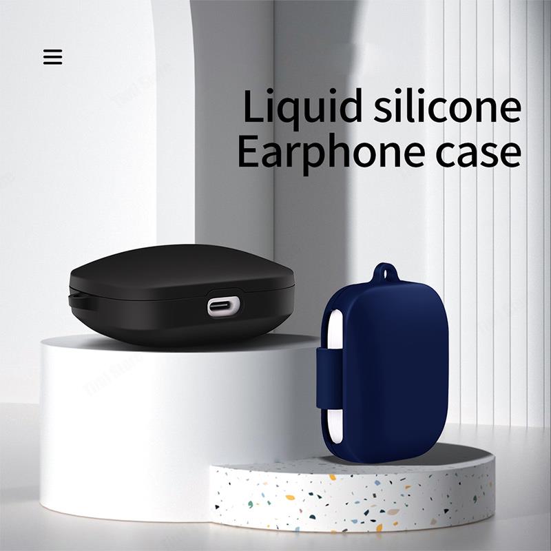 Silikonowe etui ochronne na słuchawki Xiaomi Redmi pąki 5 Pokrowiec na słuchawki Redmi pąki 5 pąki 5 Wstrząsoodporna powłoka TPU Fundas muszla
