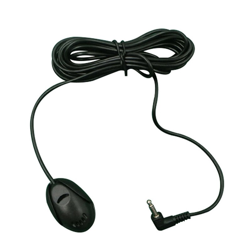 Mini 3.5Mm Wired Pasta Soort Externe Microfoon Auto Audio Mic Voor Laptop Dvd Radio Stereo Speler Vergadering Speaker: Default Title