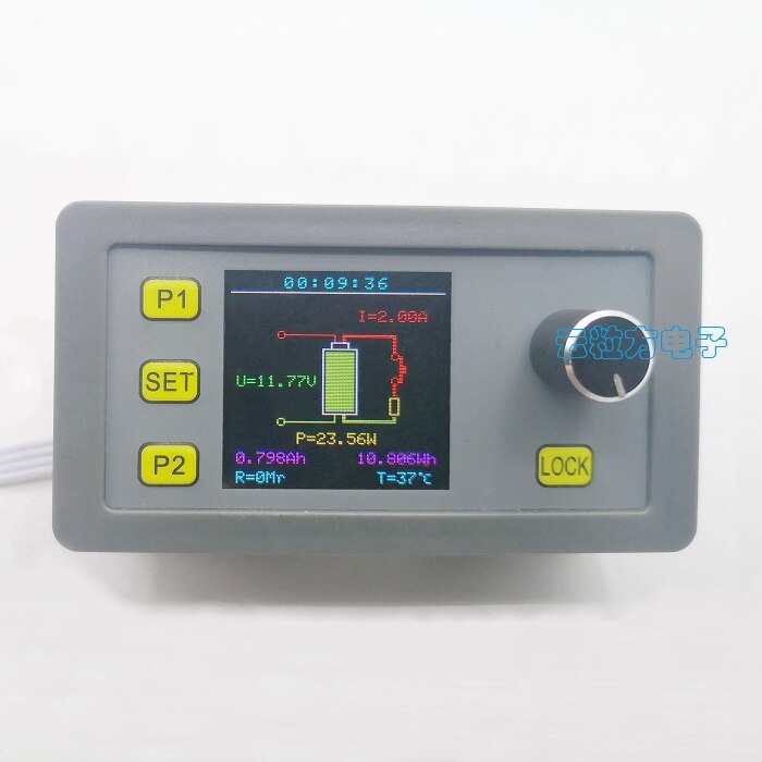 Color screen multi-function adjustable constant current electronic load module power aging test battery discharge support Modbus