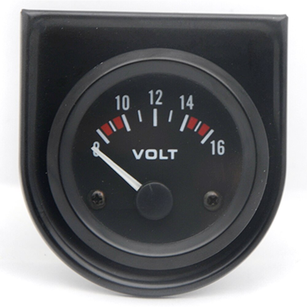2 &quot; 52mm vattentemp/ oljetemp/oljepress psi/ oljepress kg/volt/amperemeter/bränslenivå (utan flottör) mätare bil: Volt