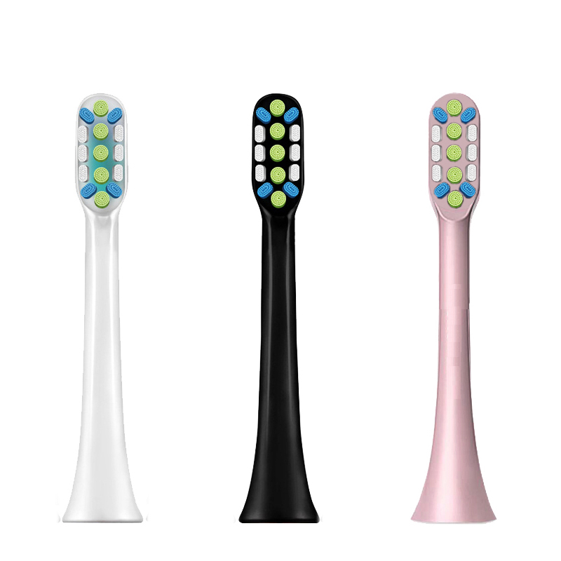Verbond voor Xiaomi Mijia SOOCAS V1 V2 X3 X3U X5 D3 Elektrische Opzetborstels 3D Orale Whitening Hoge dichtheid Vervanging hoofden