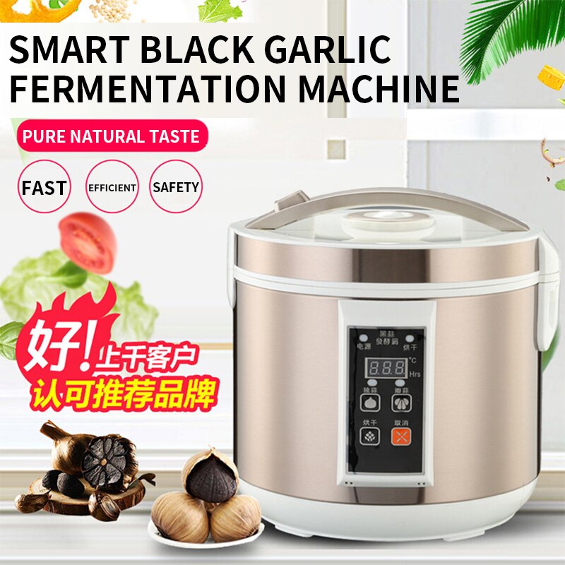 Machine de Fermentation de l&#39;ail noir, 5l, 220V, intelligente, automatique, Pot de Fermentation, pour la maison