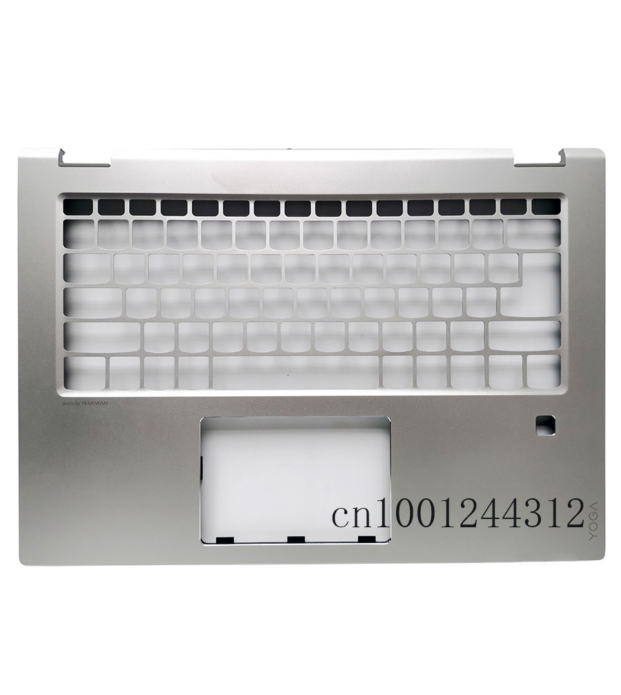 Original For Lenovo Yoga 520-14 520-14IKB Flex 5 Flex 5-14 Palmrest Upper Case Keyboard Bezel Cover UK W/FPR Silver