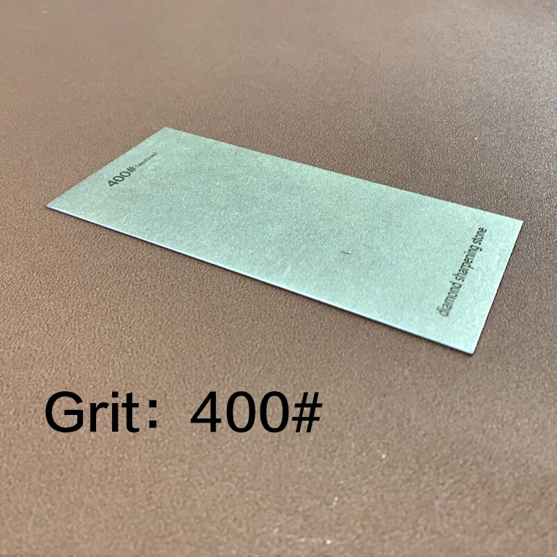 Diamond stone Knife Sharpening Whetstones Thin Polishing Knife Sharpener Plate Grinding Disc Abrasive Stones: grit 400