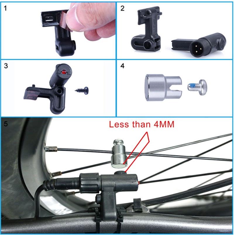 Bafang Ebike Electric bicycle Motor 8fun BBS mid drive motor speed sensor BBS01 BBS02 BBSHD Electric Bicycle