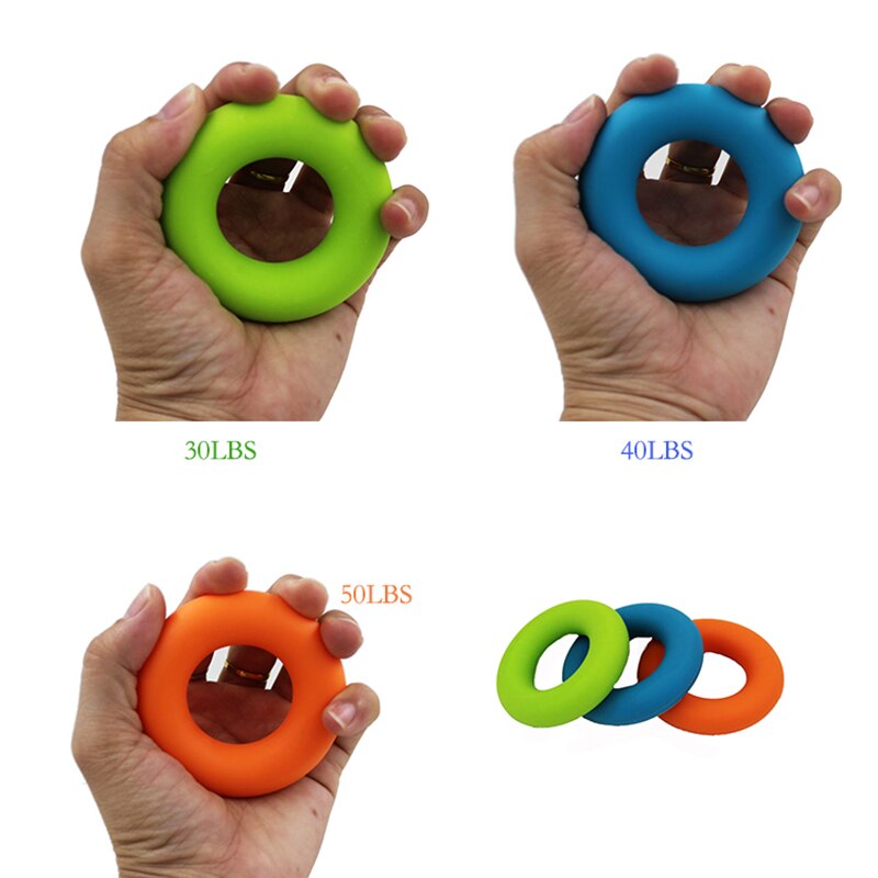 Hand Grip Vinger Grijper Siliconen Sterkte Trainer Fitness Vinger Extension Sterkte Vinger Training Oefening Stress Bal