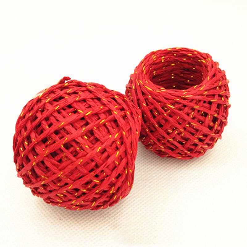 20M Natuurlijke Bloemen String Rope Voor Papier Box Craft Wedding Verjaardagsfeestje Tags Wrap Decoratie Feestartikelen