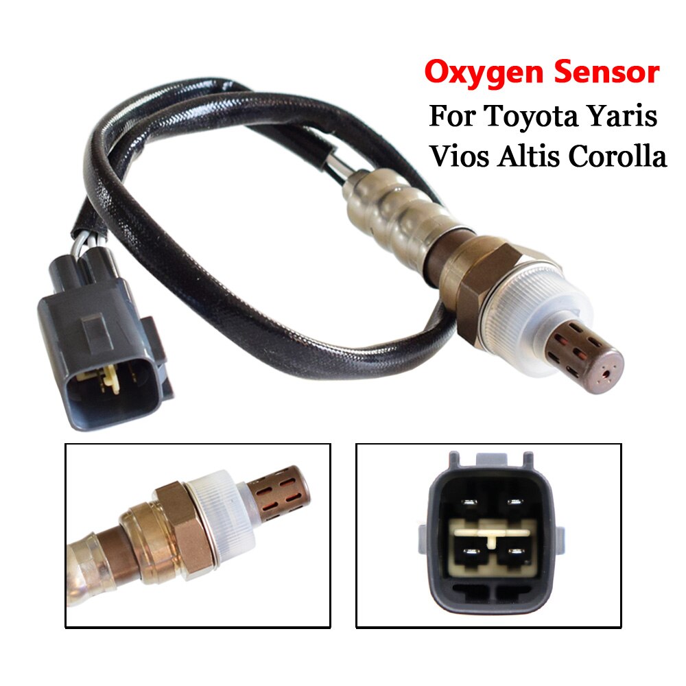 Sensor de oxígeno con sonda Lambda para coche, accesorio con índice de combustible y aire, para Toyota Yaris Vios Altis Corolla, años 89465 a 52380, 8946552380, 89465 y 52380