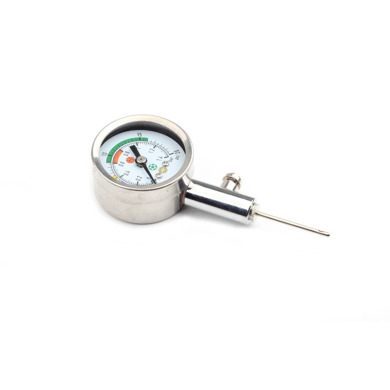 Barómetro de baloncesto , aguja de presión de Gas de Metal, reloj de aire para balón de fútbol, voleibol, barómetros de balonmano