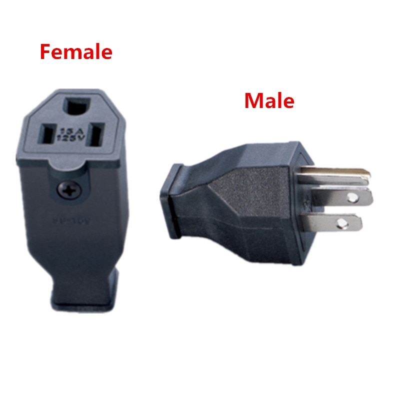 oss ac makt industriplugg 15a 125v hann og hunn avtakbare ledninger pluggkontakt omformer
