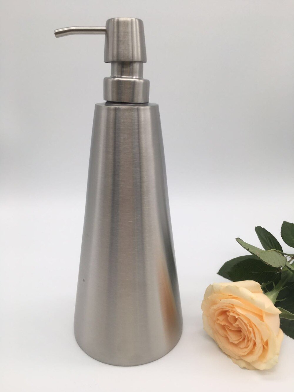 Stainless Steel Lotion Dispenser with Pump