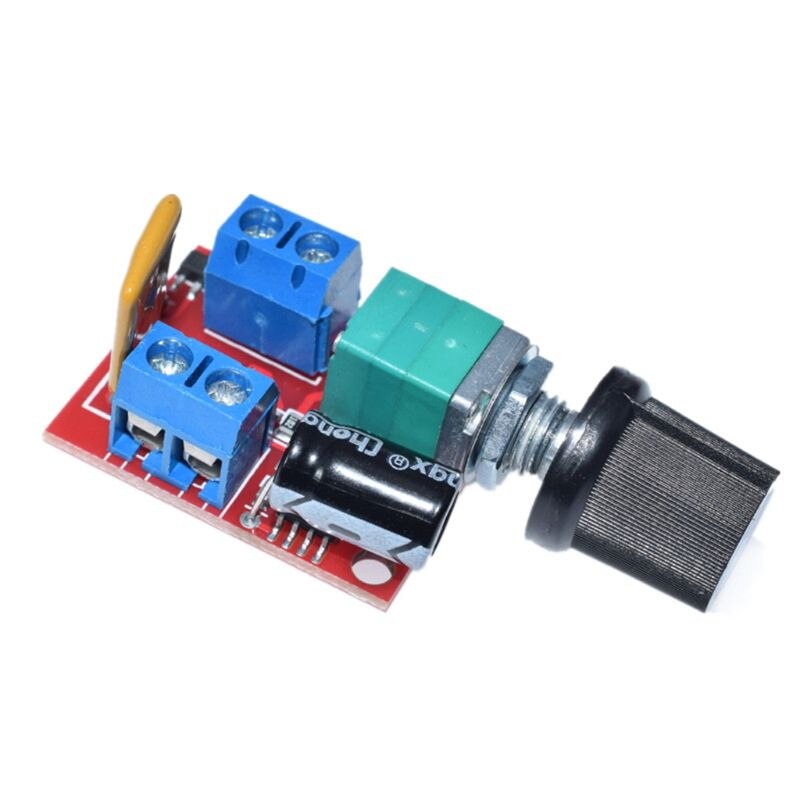 Mini 5A PWM 90W DC Motor Speed Controller Module Speed Control Switch LED Dimmer