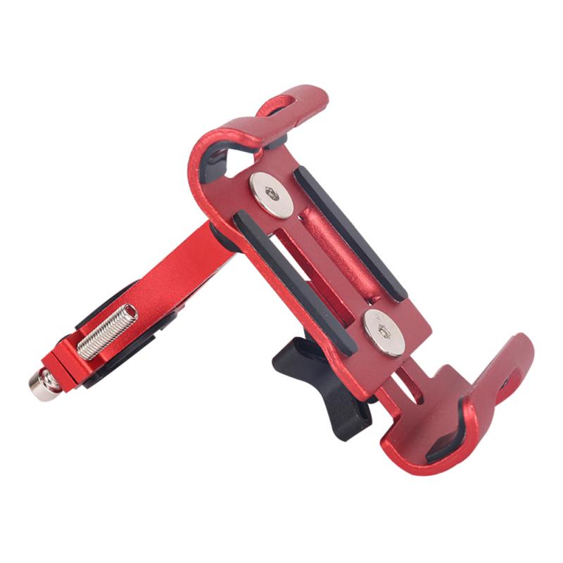 NEUE Handy Halter Halterung Fahrrad Lenker Aluminium Legierung Halterung Moto Outdoor Reiten Handlebarfor Navigation Feste Halterung: Non-rotatable 2