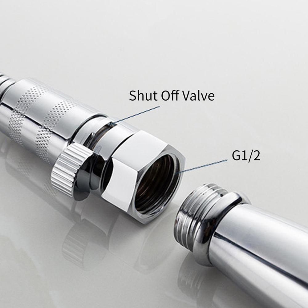 Shower Manifold, Shower Faucet, One-In, Two-Out, Three-Way Conversion Valve, Shower Flow Regulator, Shower Faucet