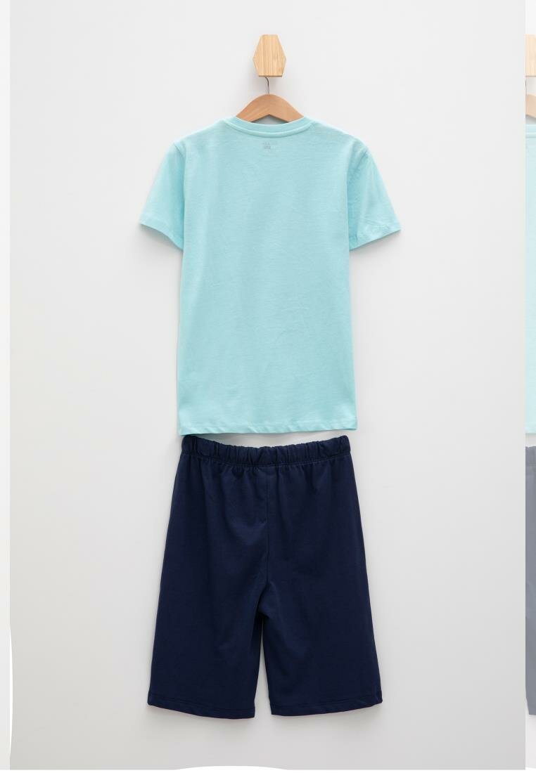 Blanc GARÇONS T-shirt à Manches Courtes Col Rond Garçon 2562372