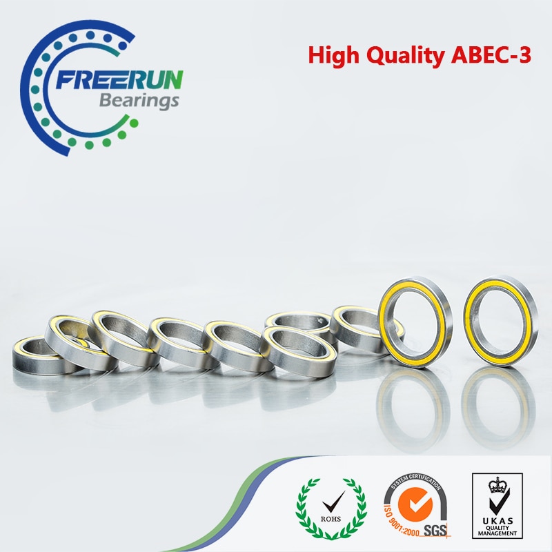QUARKZMAN 10er-Pack 6702-2RS Kugellager 15x21x4 Mm – Beidseitig Gedichtet, Chromstahl, Für Maschinen, DIY, Werkzeuge