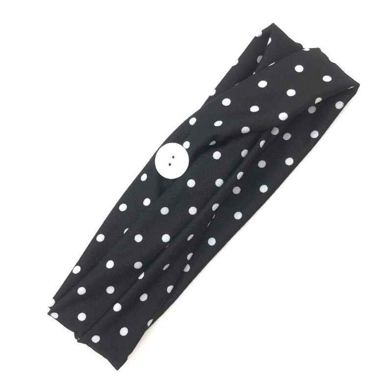 Diadema deportiva, diadema de botones, soporte facial para llevar puesto una máscara para aliviar el dolor de oído con diadema, diadema elástica para gimnasio: 07