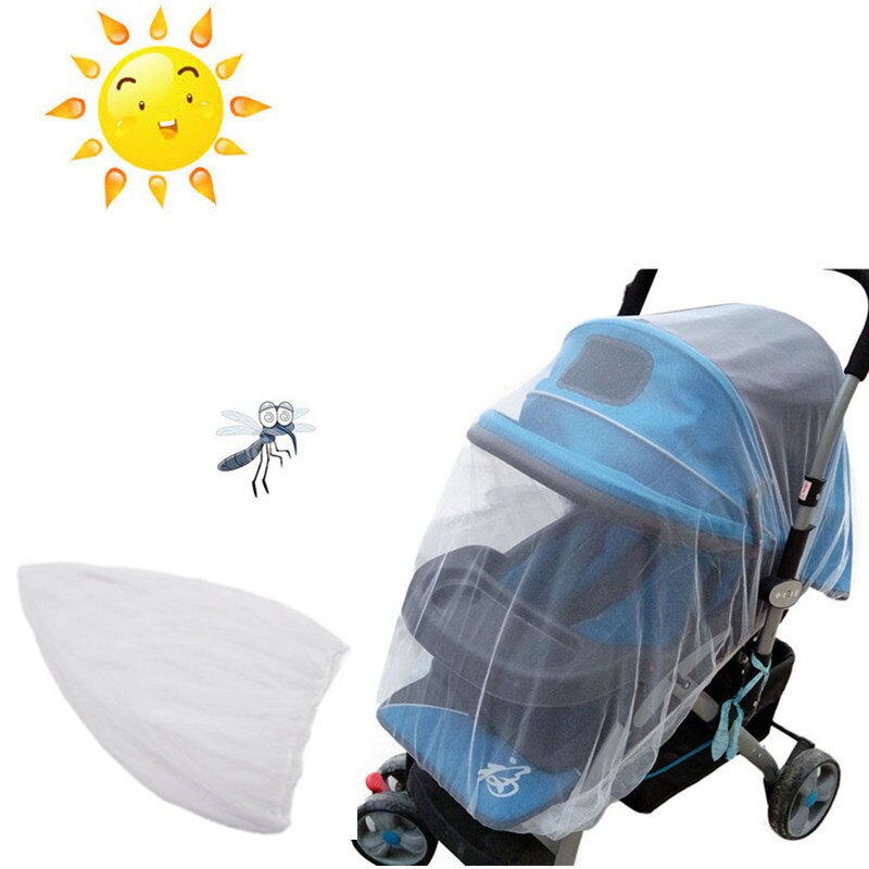 Sommer Baby Kinderwagen Sicher Volle Abdeckung Baby Kinderwagen Moskito Netz Bett Netti Super leichte neugeborene schlafen kinderwagen Feb25