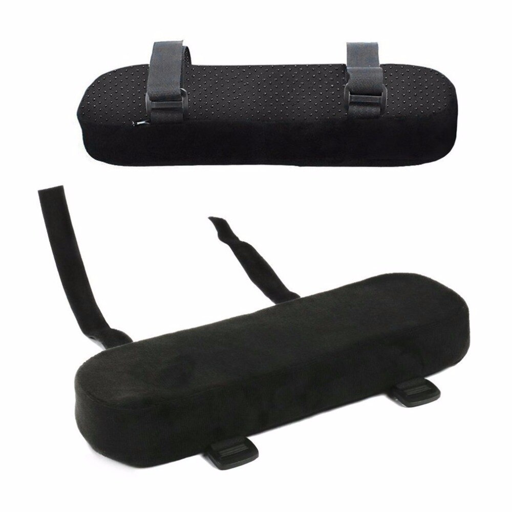 2 st stol armstödsdynor ultramjukt memory foam armbågskudde stöd universell passform för hem eller kontor stol för armbågsavlastning