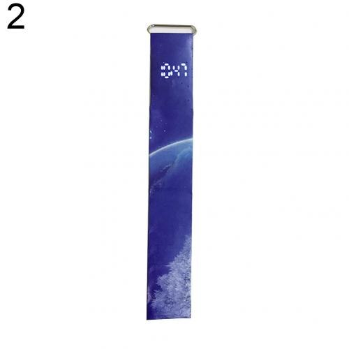 Waterdichte unisex studenten led licht digitaal display papieren horloge horloge paar reloj inteligente mujer часы женские