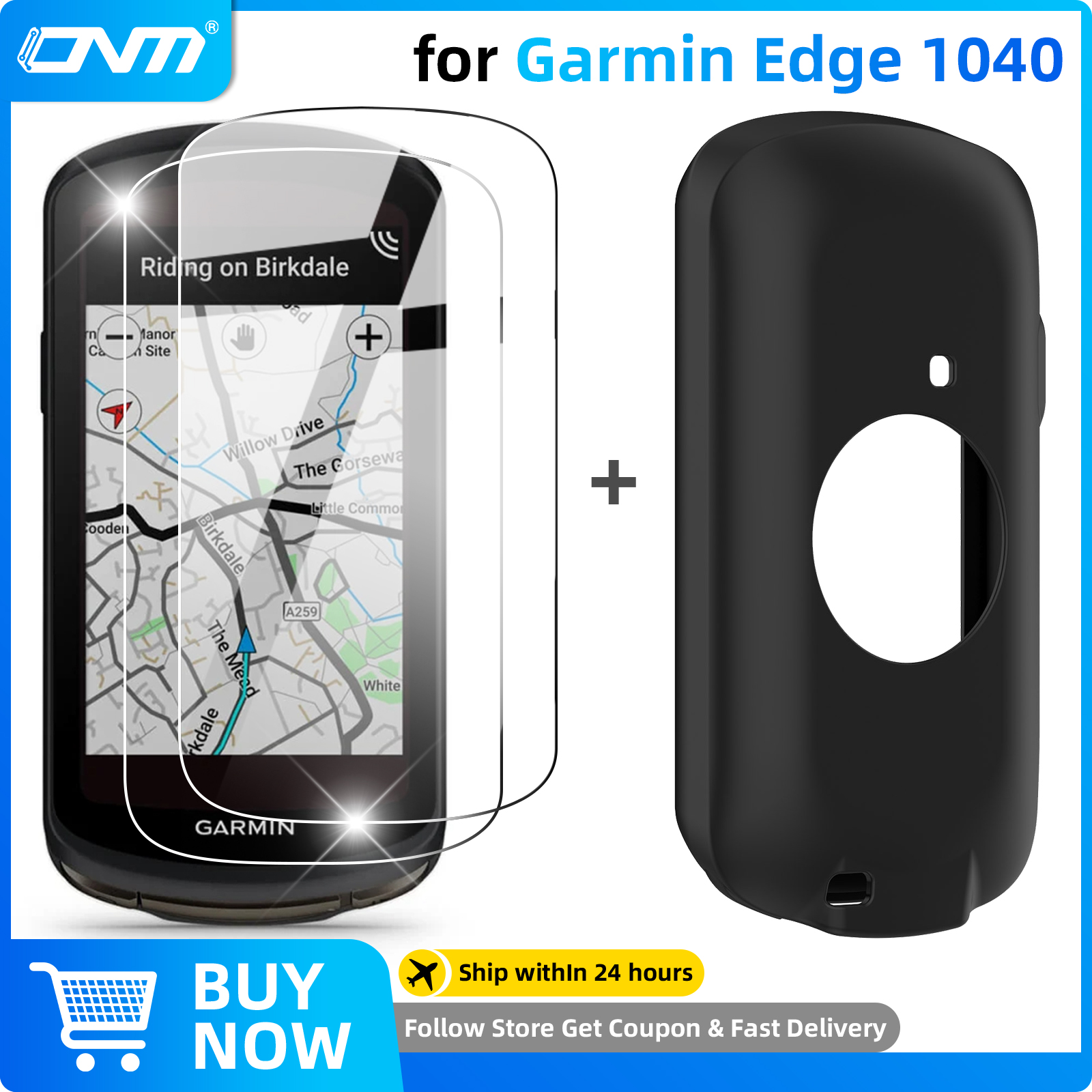 Custodia Protettiva In Silicone Per Garmin Edge 530 – Antigraffio, Antiurto, Morbida E Precisa (Nero)