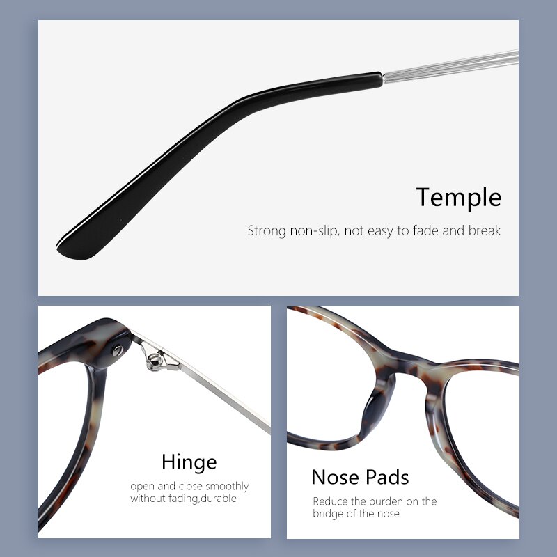 Zenottic Retro Cat Eye Bril Frame Vrouwen Acetaat Dames Bijziendheid Optische Clear Lens Bril Brillen Recept Brillen