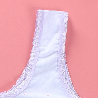 Spetsväst underkläder bh barn spandex 8-12 år liten flickas stora flickas pubertet tonåring barn sommar assorterad 1 st: Zi / 8