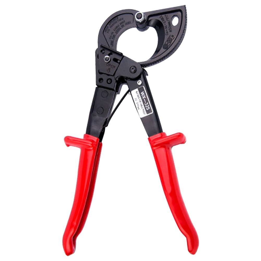 Multi-functional Ratcheting Ratchet Cable Cutter Wire Cutter Cable Cutter Pliers Ratchet Wire Stripper Electrician Tool: Default Title