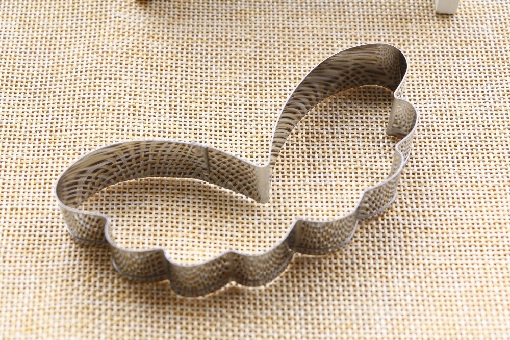 1 Uds. Moldes para galletas, forma de alas de Ángel, moldes para galletas, decoración de acero inoxidable, cortador de galletas, herramientas para hornear