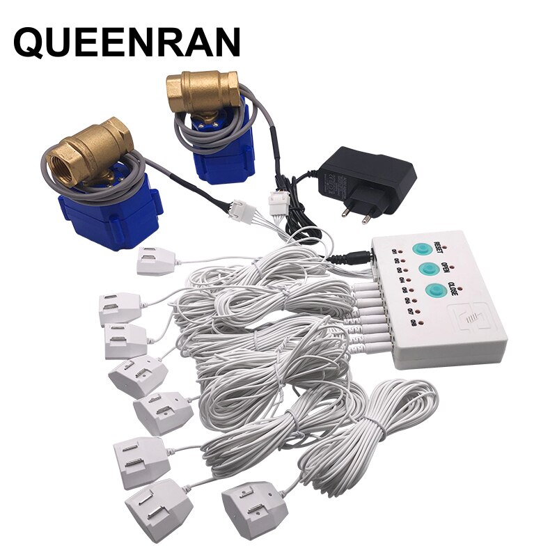 2pcs White Sensor Wires for Wired Water Flood Leak Detection System WLD-805, WLD-806, WLD-807 and WLZ-808