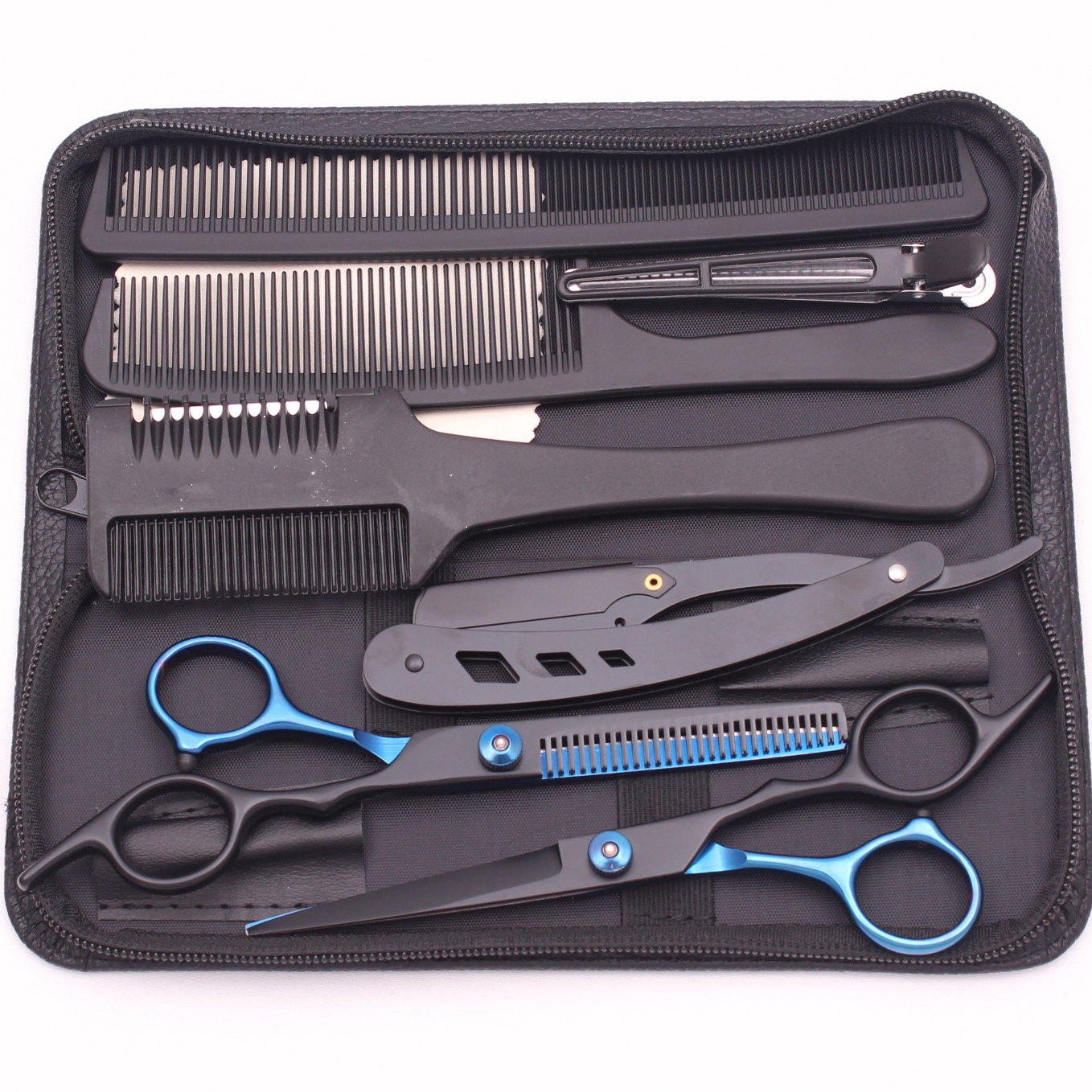6,0 '' inch haarschaar Professionele knipschaar Dunner kappers Kapselset Salon Kapper en thuis Japans staal 1001