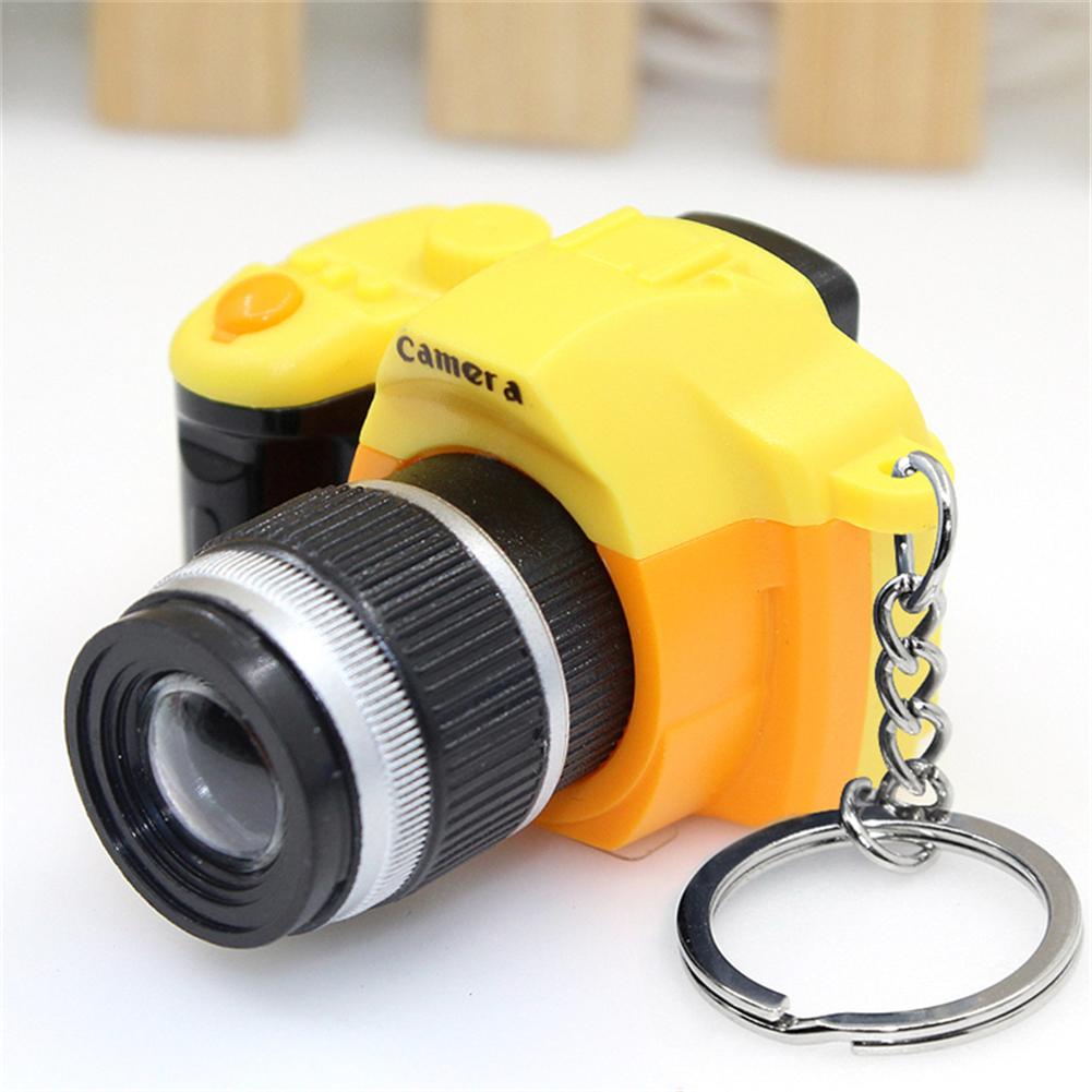 Retro SLR Camera Style LED Flash Light Shutter Sound Key Chains Auto Focus SLR Video Camera 24X Optical Zoom Three