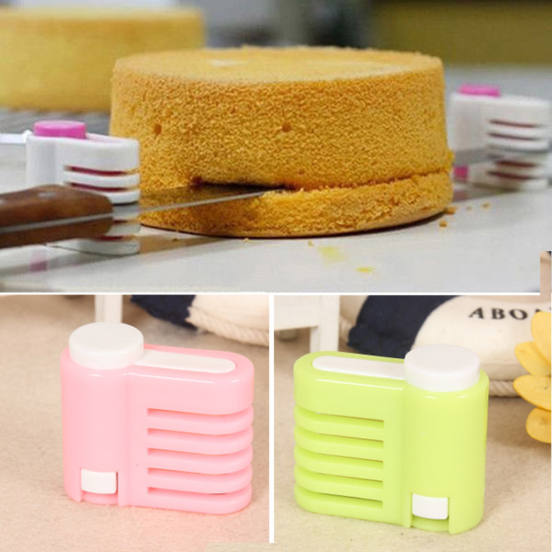 1 pc Cake Gereedschappen 5 Lagen Cake Brood Cutter Slicer Keuken Gadgets Brood Bakken Cutting Fixator Gereedschap Voor Toast Slicer bakware