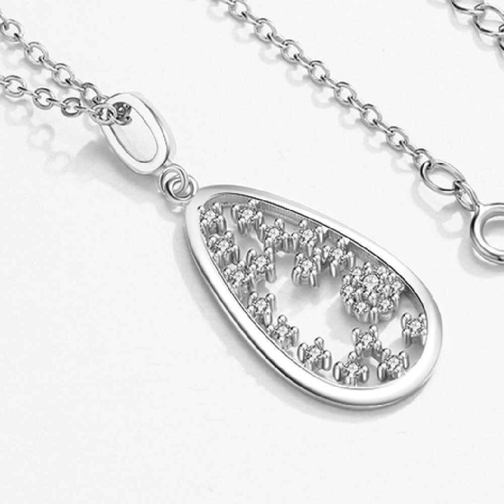 Sodrov modisch Elegante Natürliche AAA zirkon 925 Sterling Silber Natur Anhänger Halskette Edlen Schmuck für Frauen