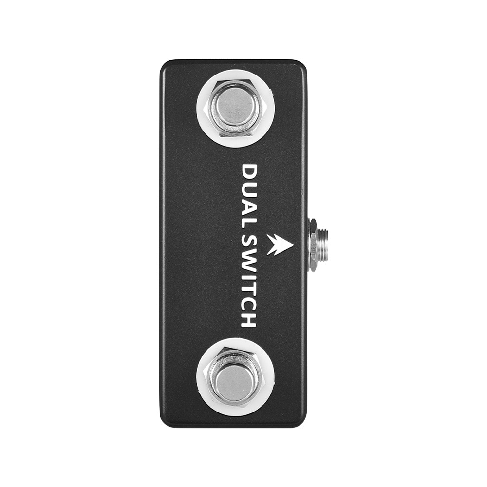 MOSKY DUAL SWITCH Guitar Pedal Dual Footswitch Foot Switch Guitar Effect Pedal Full Metal Shell Guitar Parts & Accessories