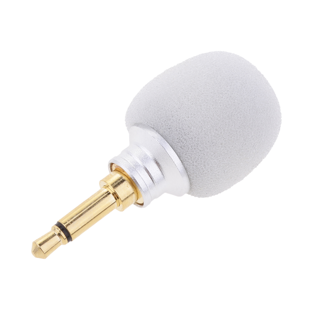 Micrófono Mike con sonido condensador Mini, Conector Mono/estéreo/estándar de 3,5mm para amplificador de grabación de voz, teléfonos móviles